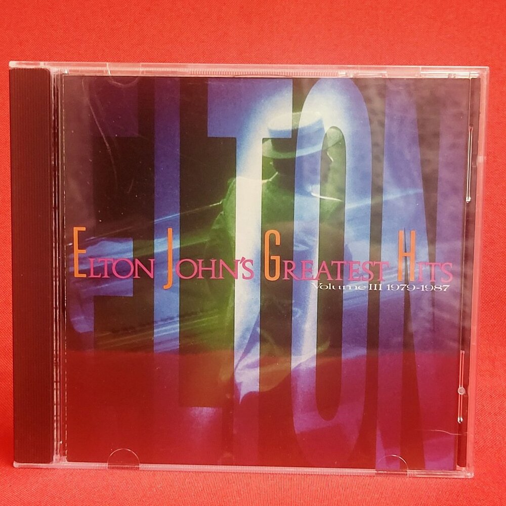 Elton John Greatest Hits Vol 3 1979-1987 CD Geffen 1987